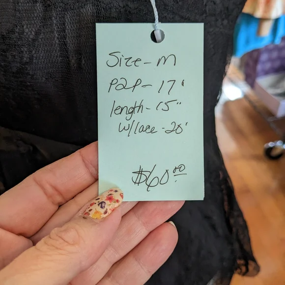 Tripp NYC Black Lace Corset - Picture 7 of 10